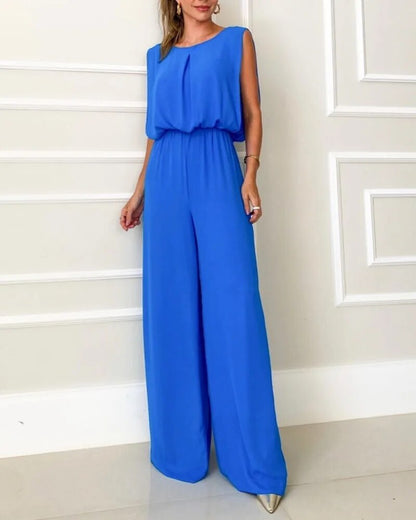 Casual Sleeveless Jumpsuit